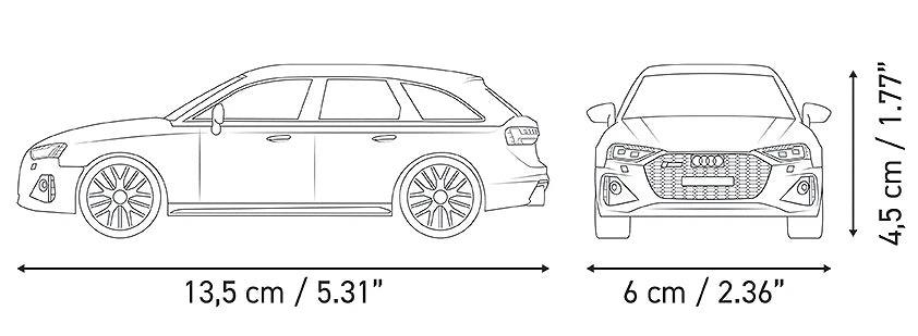 COBI Audi RS4 Polizei: Set #24672