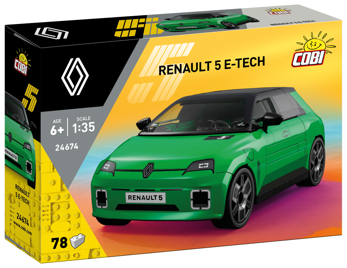 COBI Renault 5 E-Tech: Set #24674