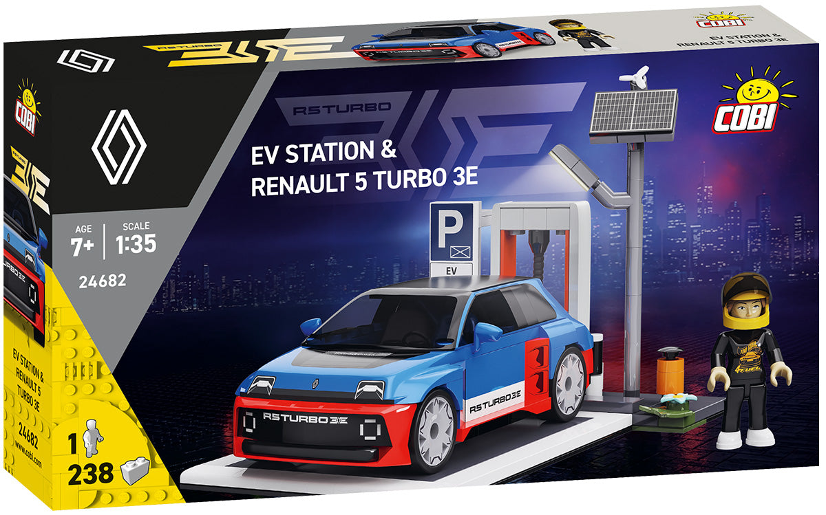 COBI EV Station & Renault 5 Turbo 3E: Set #24682