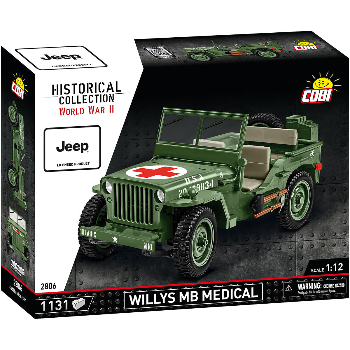 COBI JEEP Willys MB Medical: Set #2806