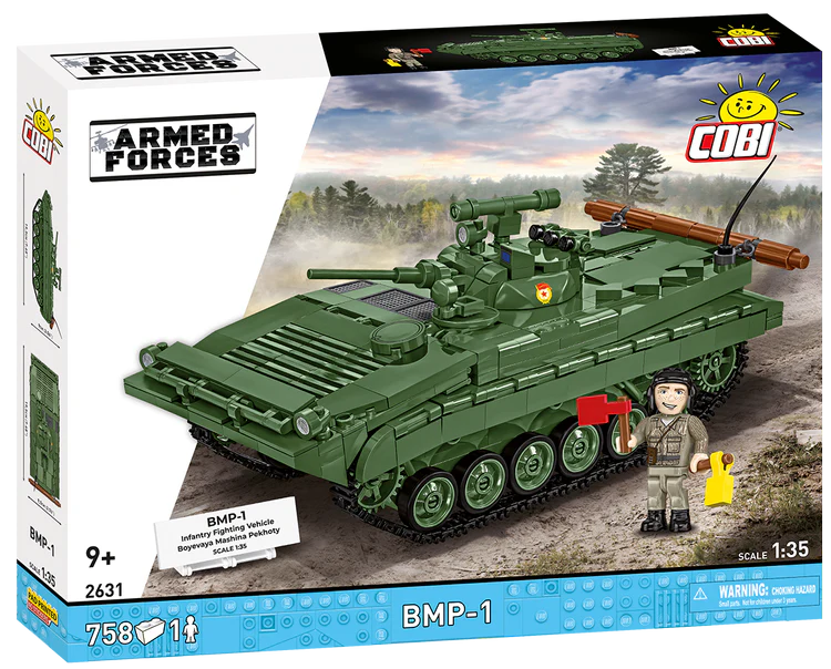 Vehículo de combate de infantería anfibio COBI BMP-1: SET #2631