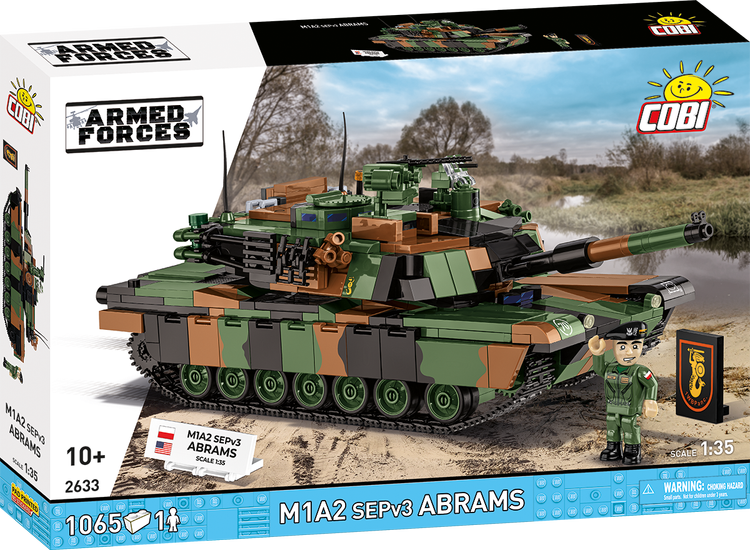 COBI M1A2 SEPv3 Abrams Tank : Set #2633