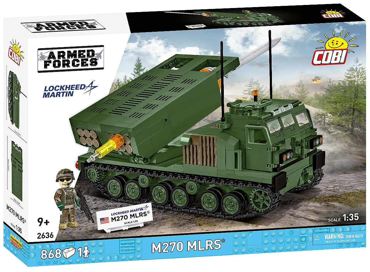 COBI M270 MLRS Multiple Launch Rocket System: Set #2636
