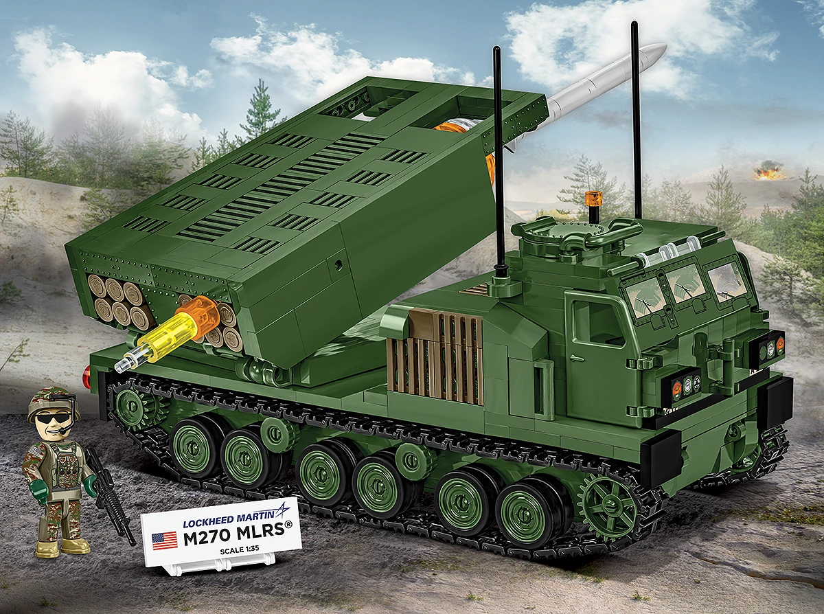 COBI M270 MLRS Multiple Launch Rocket System: Set #2636