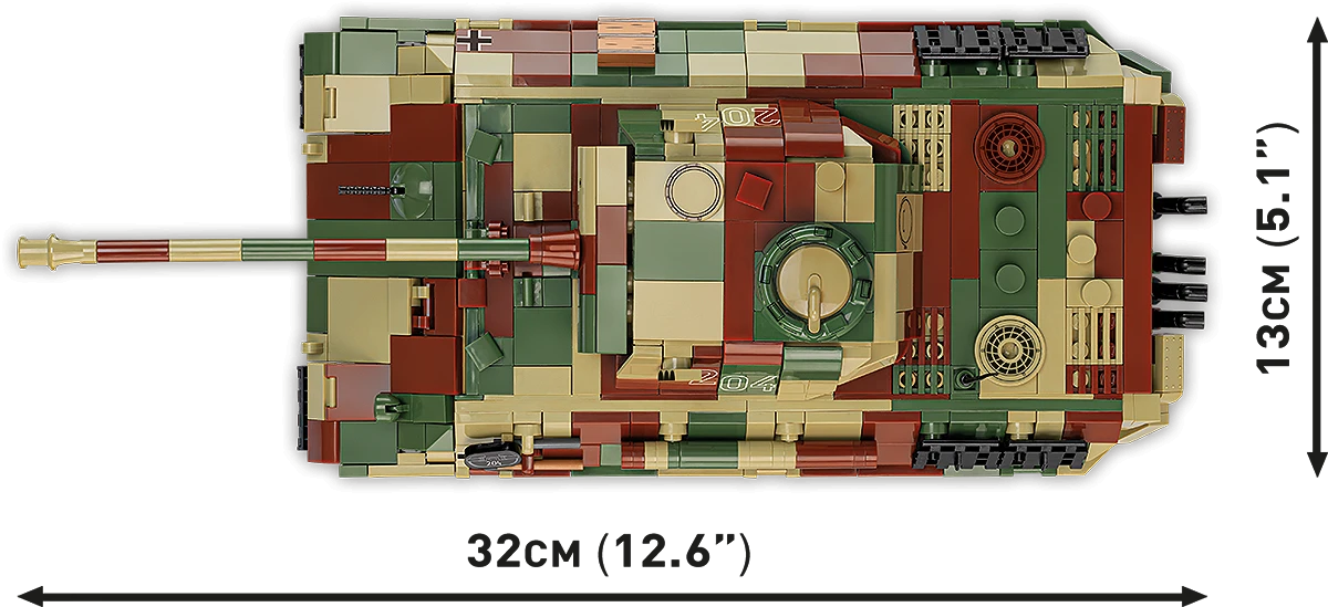 COBI Pz.Kpfw. V Panther Ausf. A Tank: Set #2654A