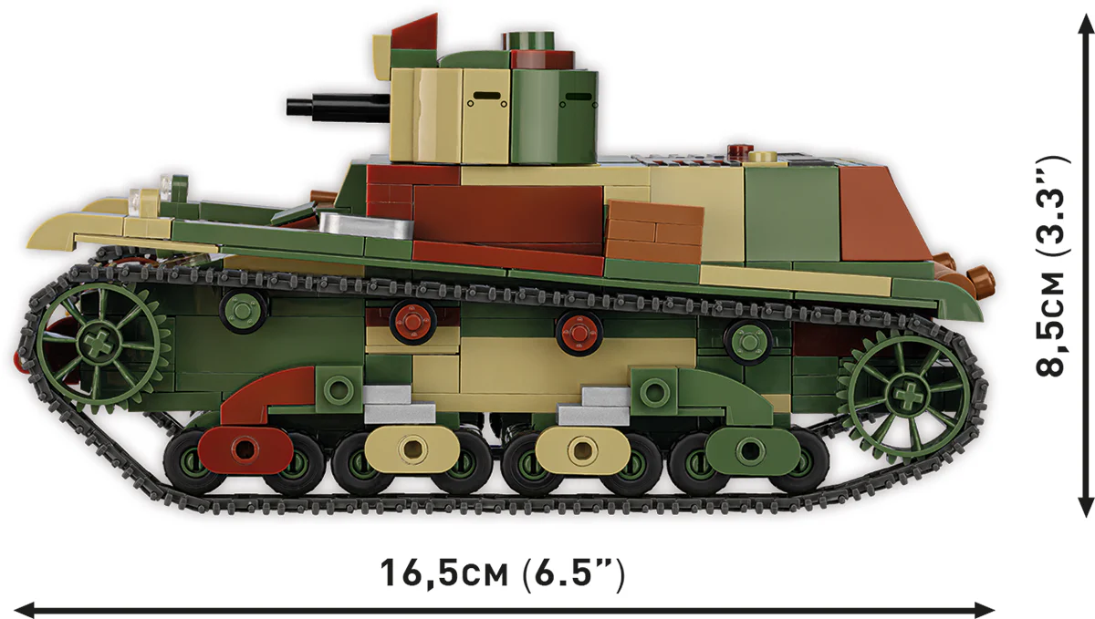 COBI EDICIÓN LIMITADA Tanques Panzer I contra 7TP DW: Set #2659