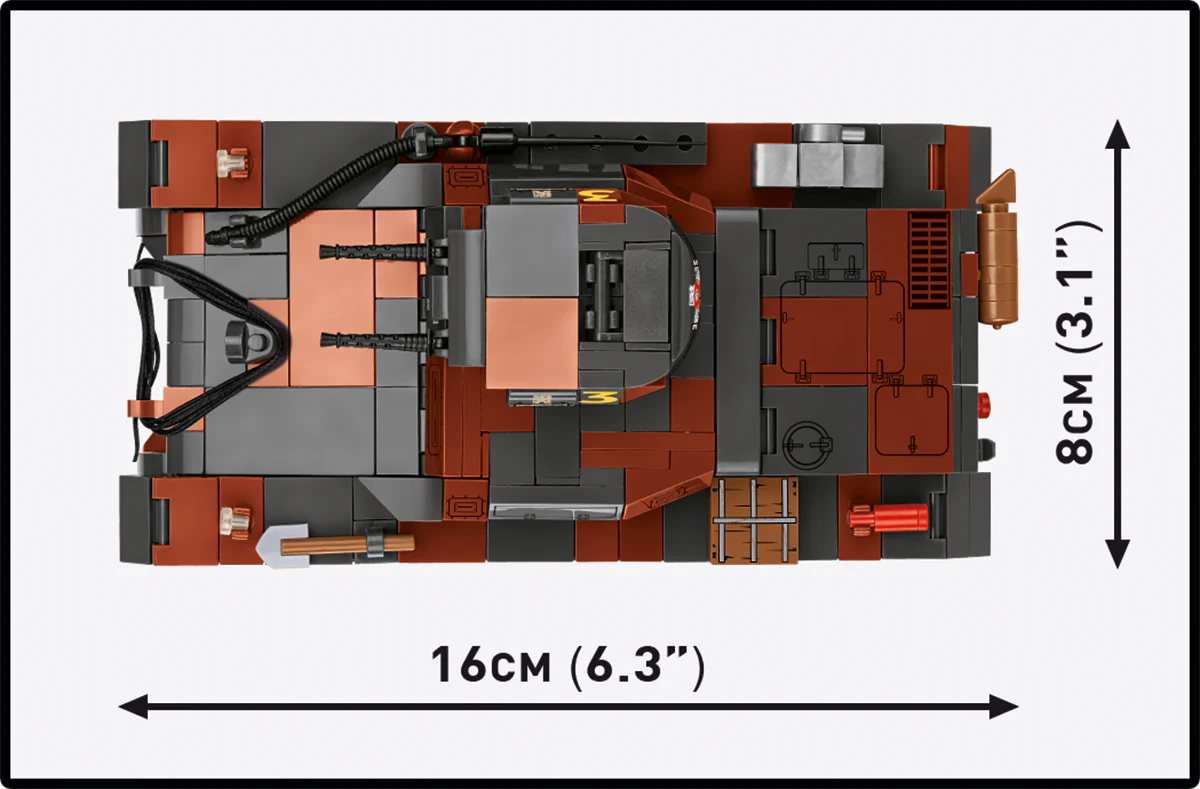 COBI EDICIÓN LIMITADA Tanques Panzer I contra 7TP DW: Set #2659