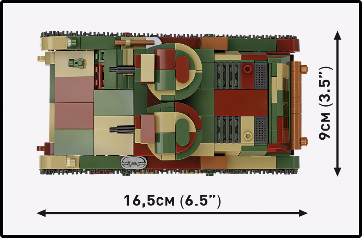 COBI EDICIÓN LIMITADA Panzer I vs. Tanques 7TP DW: Set n.° 2659