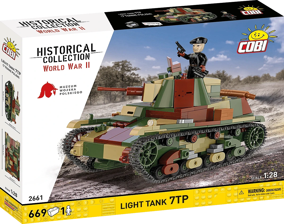 COBI Polish 7TP Light Tank : Set #2661