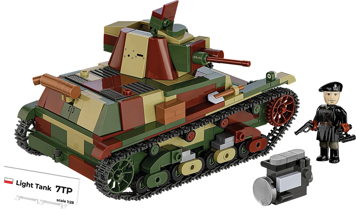 COBI Polish 7TP Light Tank : Set #2661