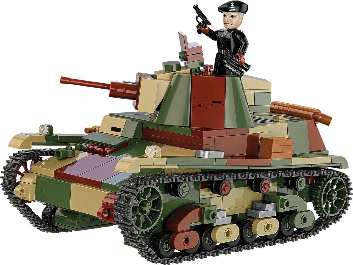 COBI Polish 7TP Light Tank : Set #2661