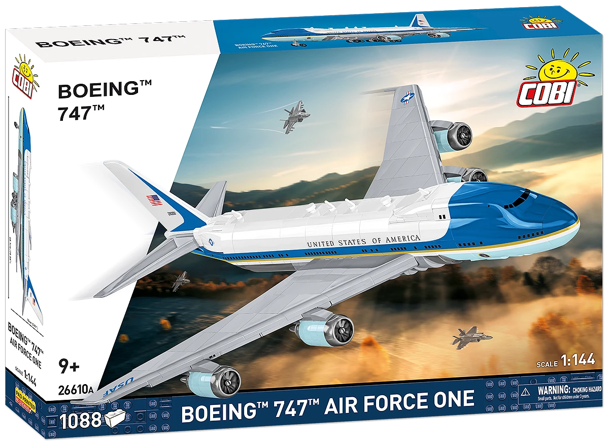 COBI Boeing 747 Air Force One: Set #26610A