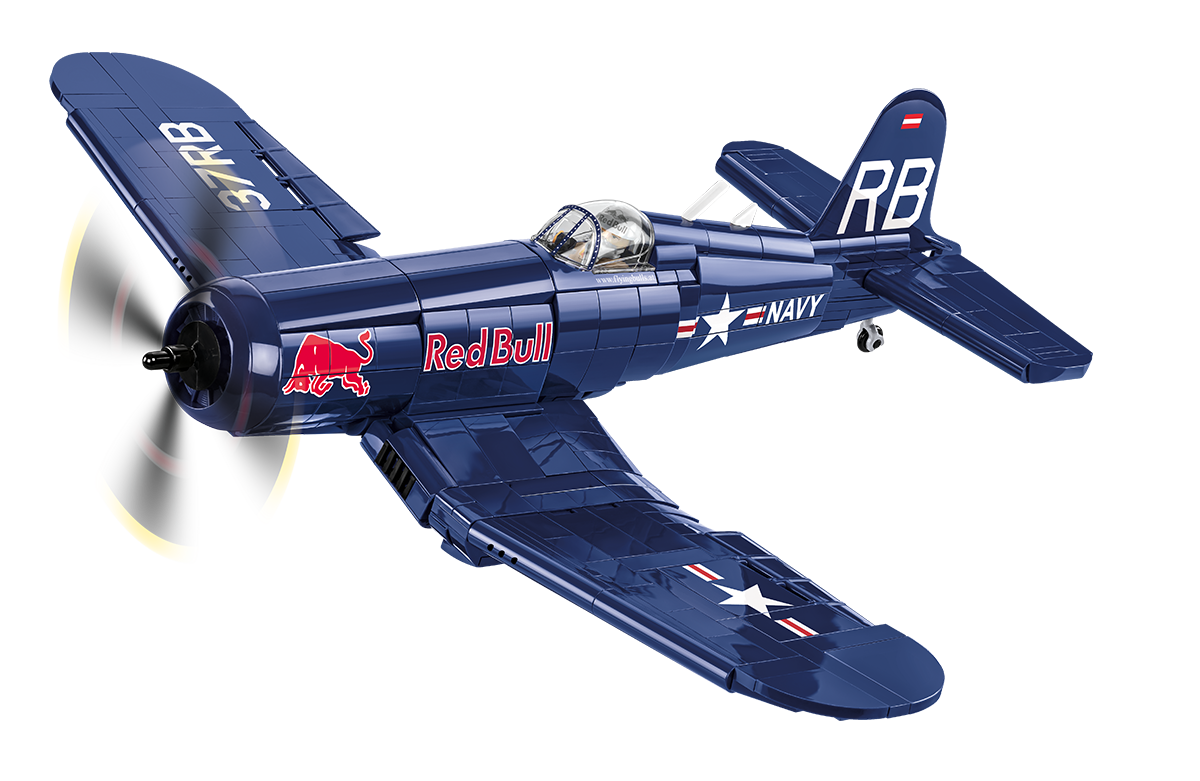 COBI FLYING BULLS Chance Yought F4U-4 Corsair Plane: Set #26634