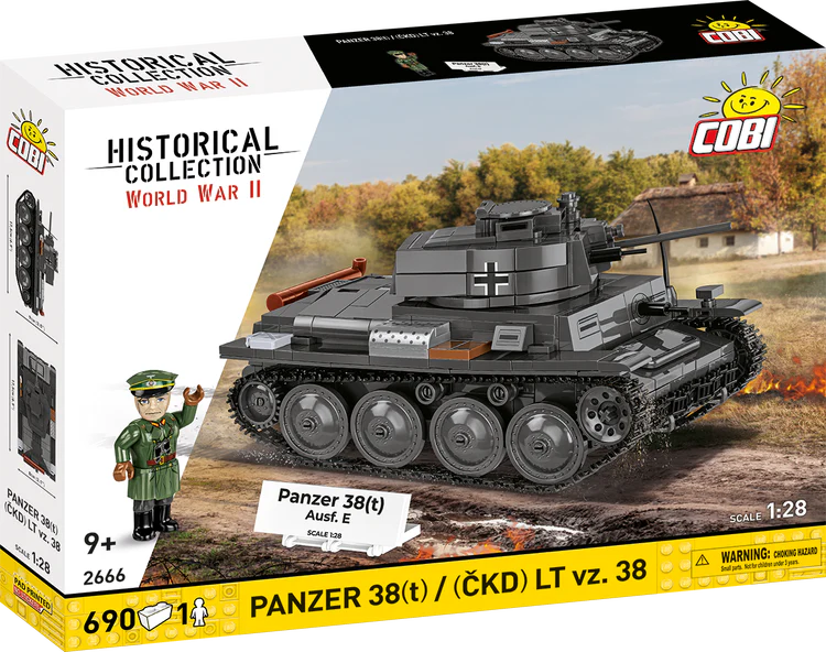 Carro COBI Panzer 38(t) / (ČKD) LT vz. 38: Set #2666