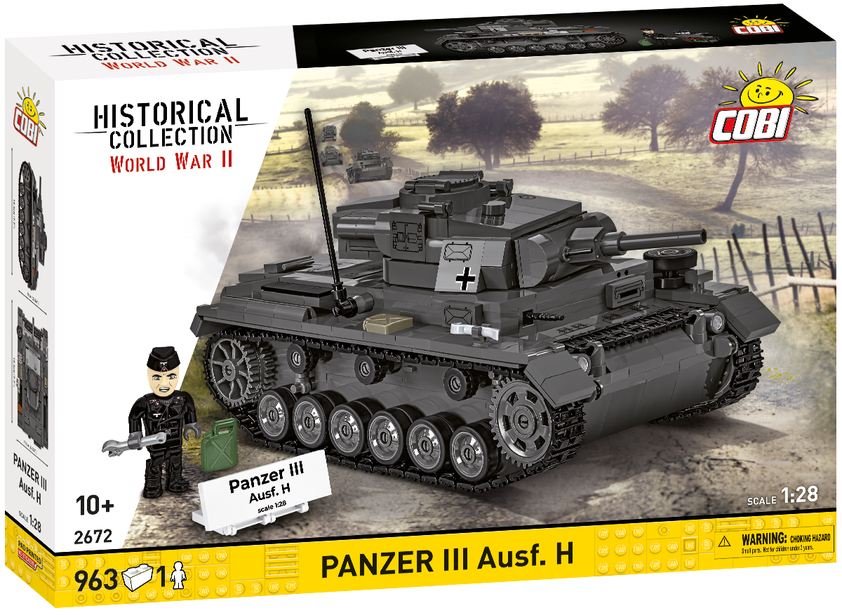 COBI Panzer III Ausf. H Tank : Set #2672