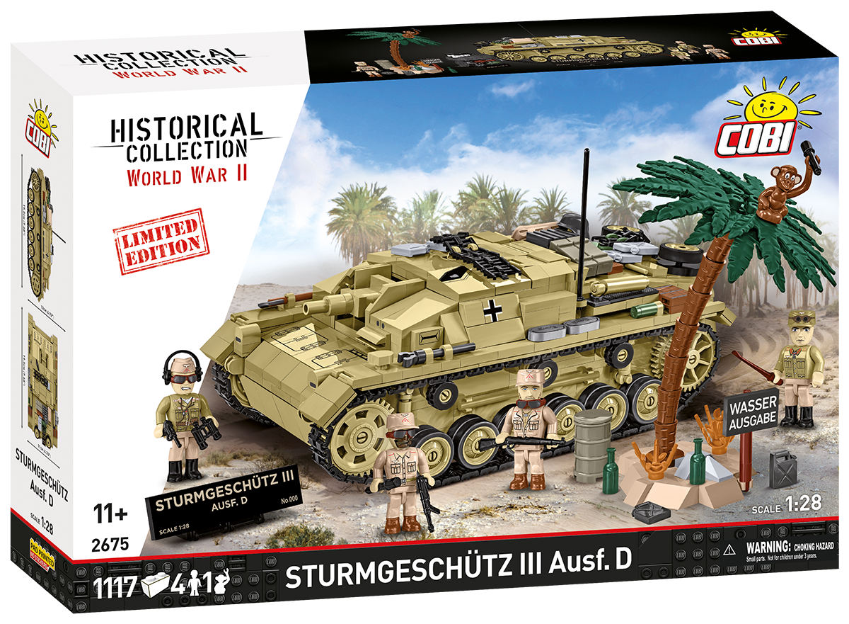 Sturmgeschütz III Ausf.D 1/48 スケール COBI LIMITED EDITION Sturmgeschütz III Ausf. D Assault Gun : Set