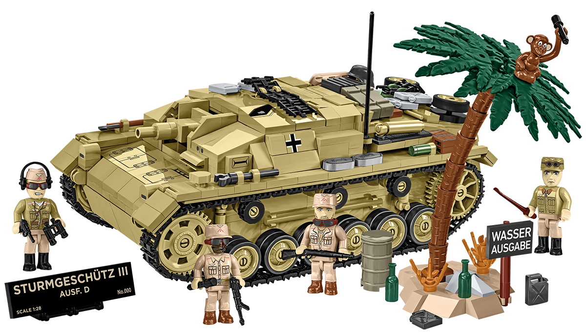 COBI LIMITED EDITION Sturmgeschütz III Ausf. D Assault Gun : Set #2675