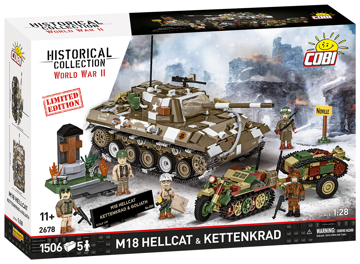 COBI LIMITED EDITION M18 Hellcat & Kettenkrad : Set #2678