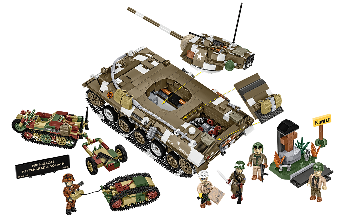 COBI LIMITED EDITION M18 Hellcat & Kettenkrad : Set #2678