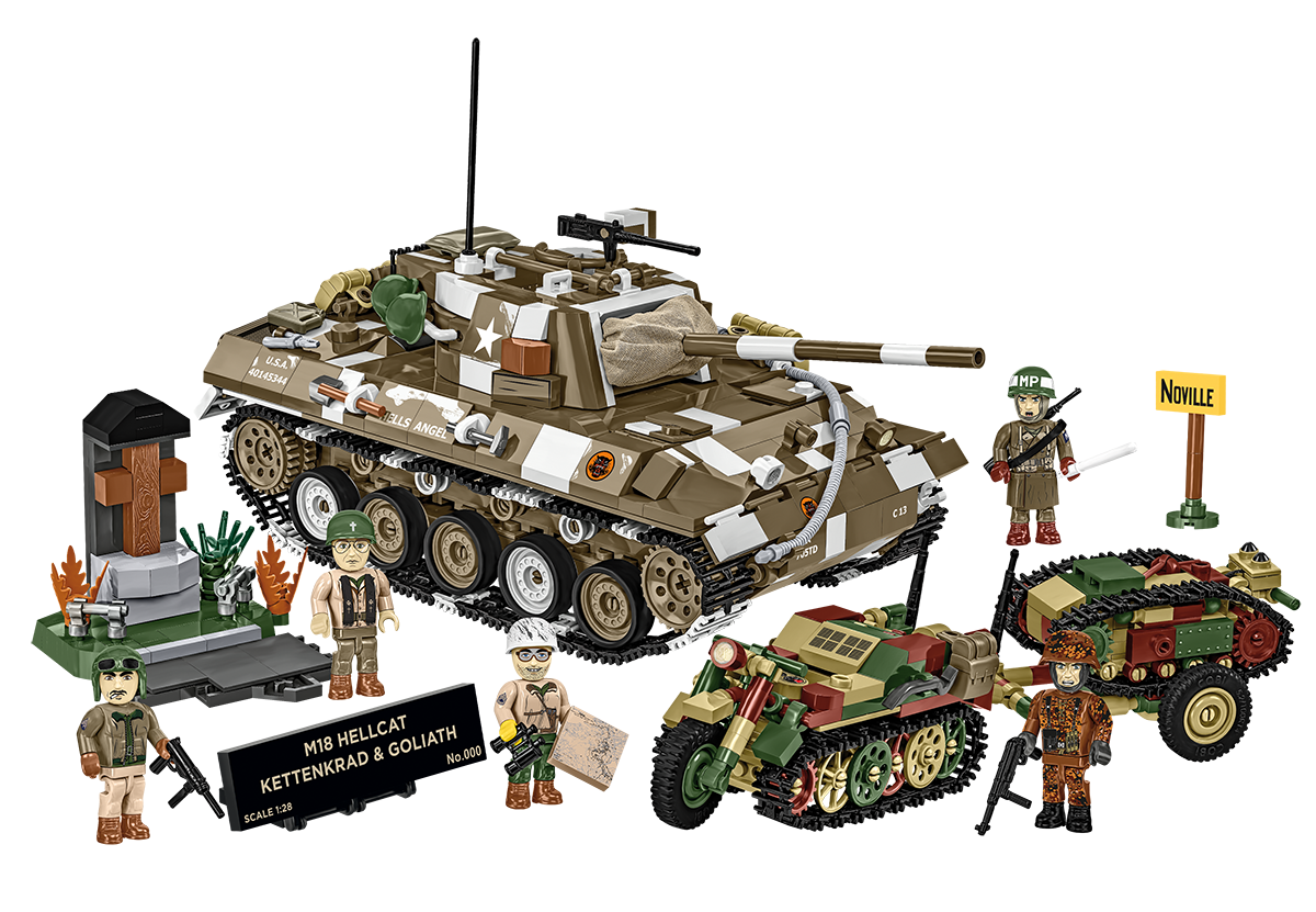 COBI LIMITED EDITION M18 Hellcat & Kettenkrad : Set #2678