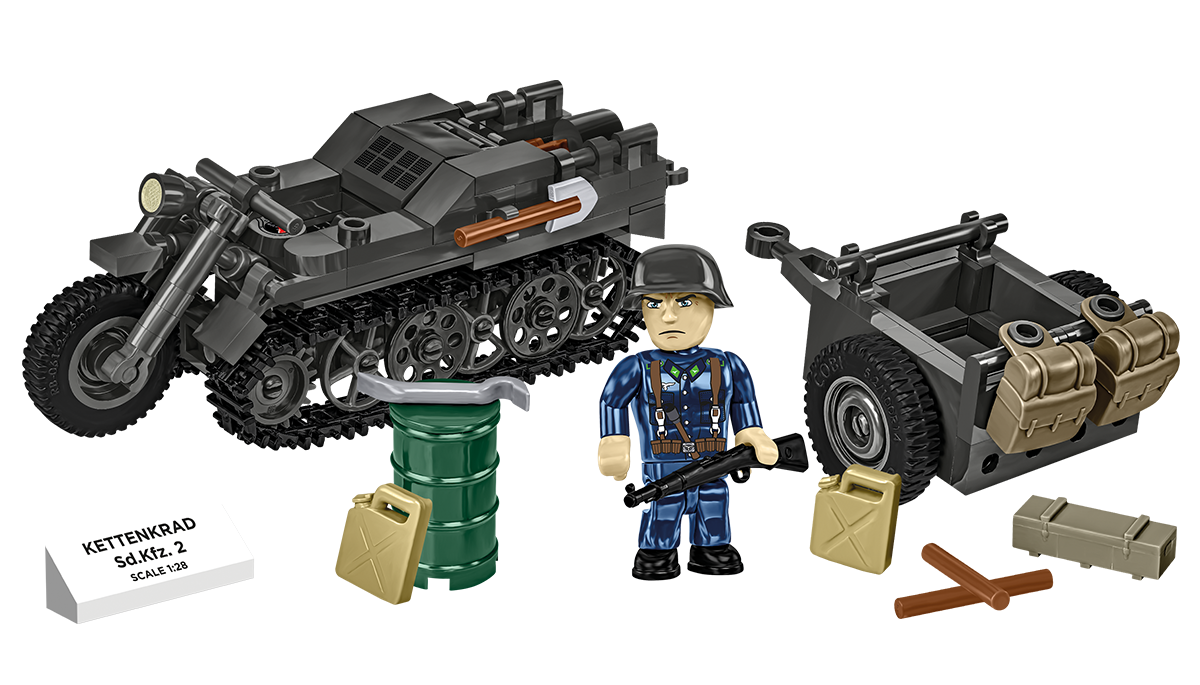 COBI Kettenkrad : Set #2681