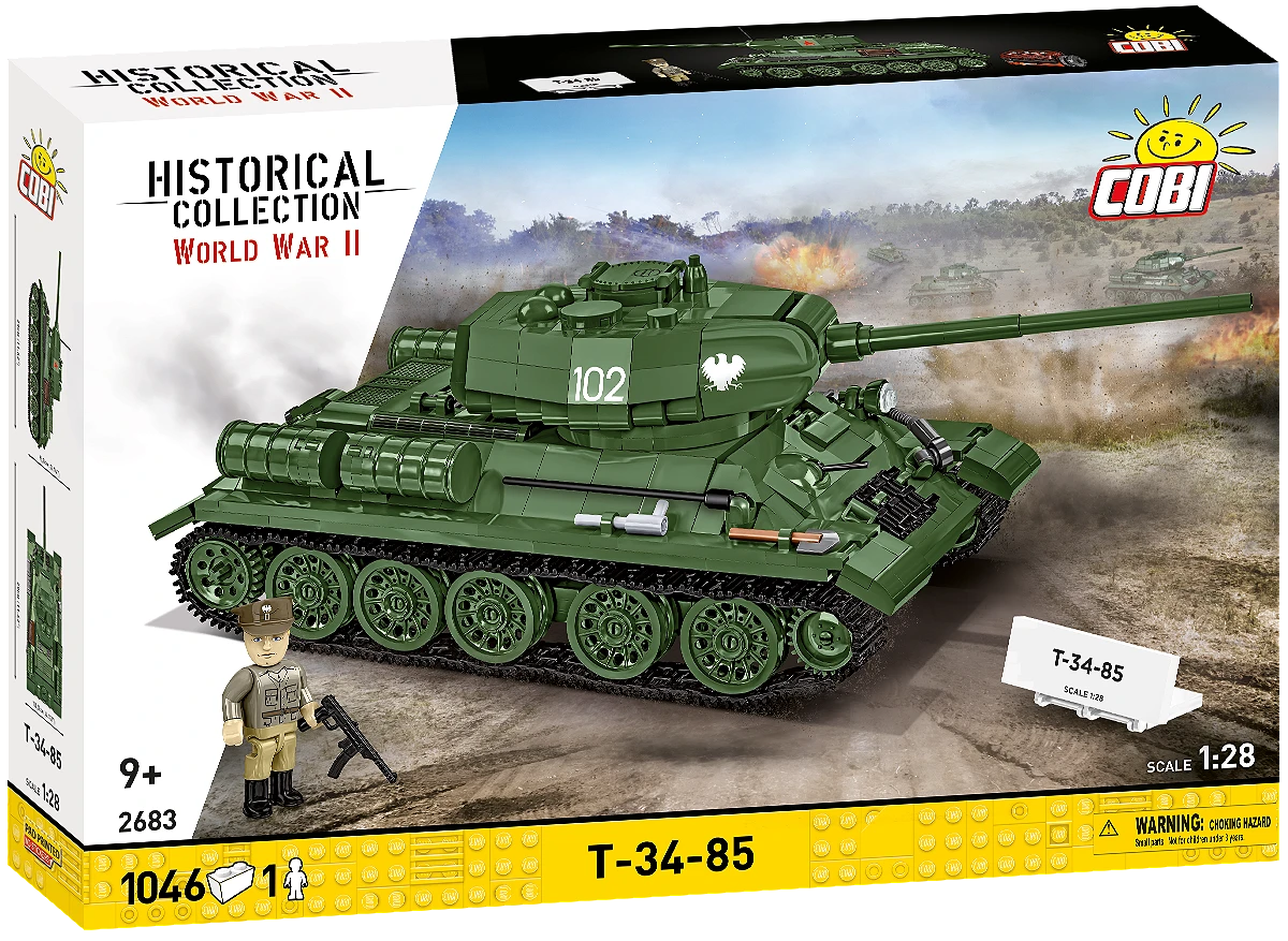 COBI T-34-85 Tank: Set #2683