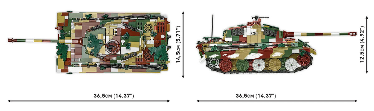 COBI LIMITED EDITION Panzer VI Ausf. B Tiger II Königstiger: Set #2684