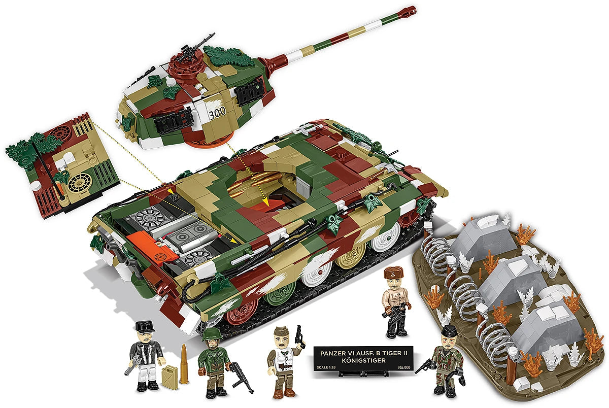 COBI LIMITED EDITION Panzer VI Ausf. B Tiger II Königstiger: Set #2684
