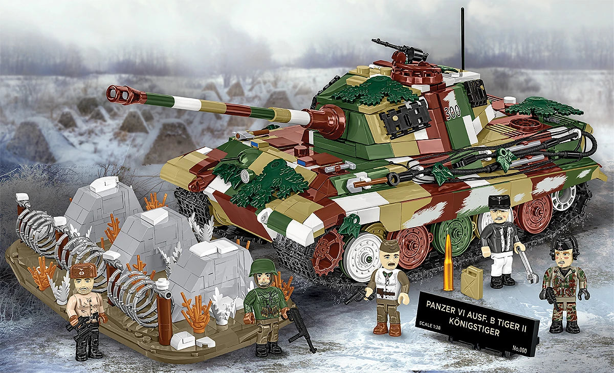 COBI LIMITED EDITION Panzer VI Ausf. B Tiger II Königstiger: Set #2684