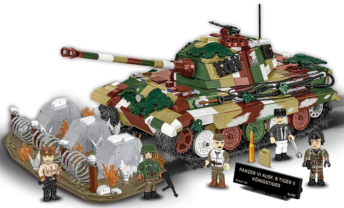COBI LIMITED EDITION Panzer VI Ausf. B Tiger II Königstiger: Set #2684