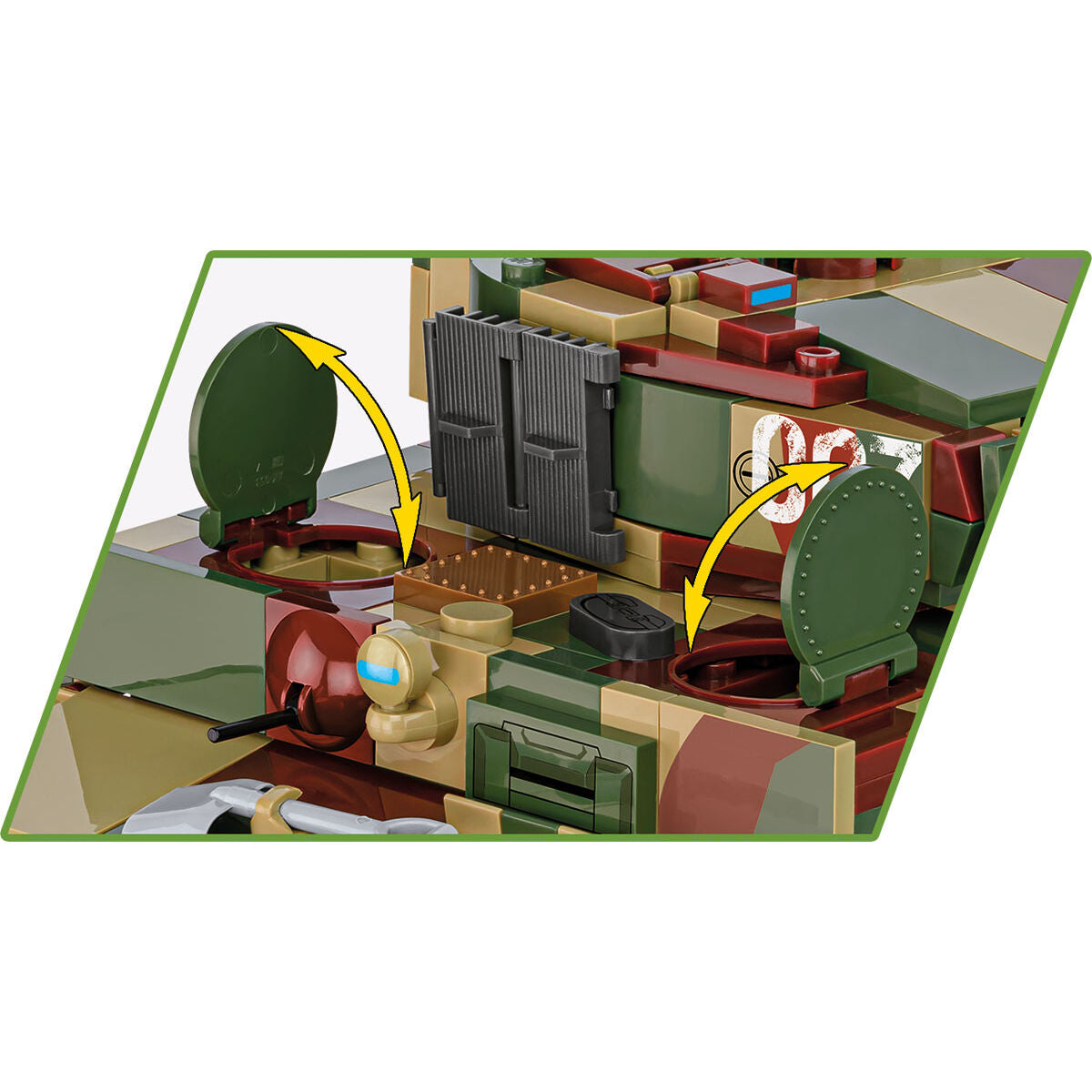 COBI EDICIÓN EJECUTIVA Panzerkampfwagen VI Tiger I Ausf. Tanque E: Conjunto #2587