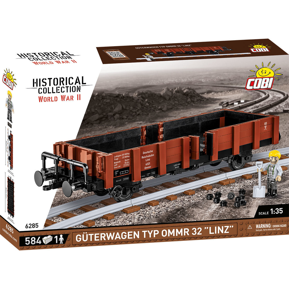 COBI Carro merci TYP OMMR 32 “Linz”: Set #6285