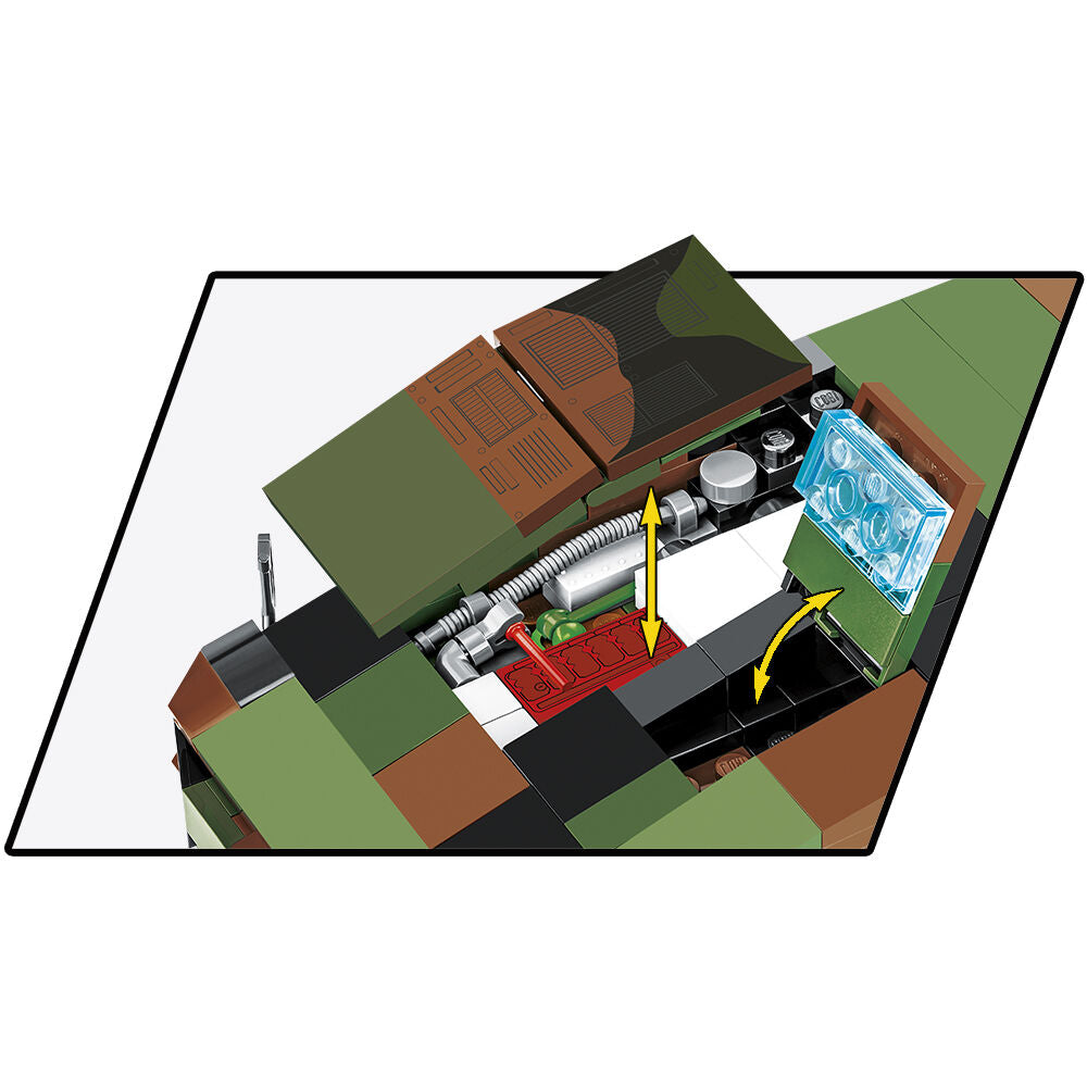 Vehículo polivalente COBI KTO Rosomak (PL/UA): SET #2629