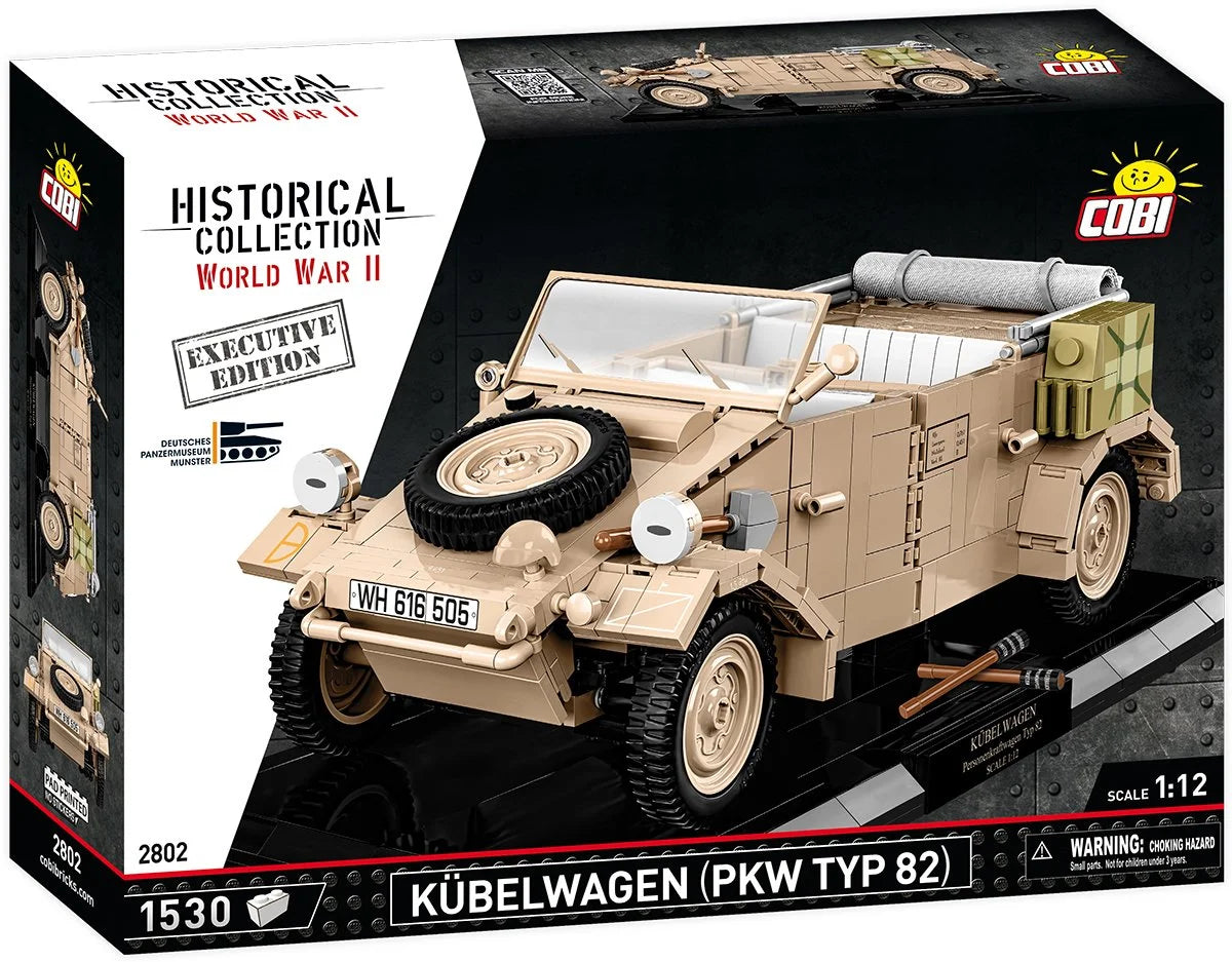 COBI EXECUTIVE EDITION Kübelwagen (PKW TYP 82) Utility Vehicle (1:12th) : Set #2802