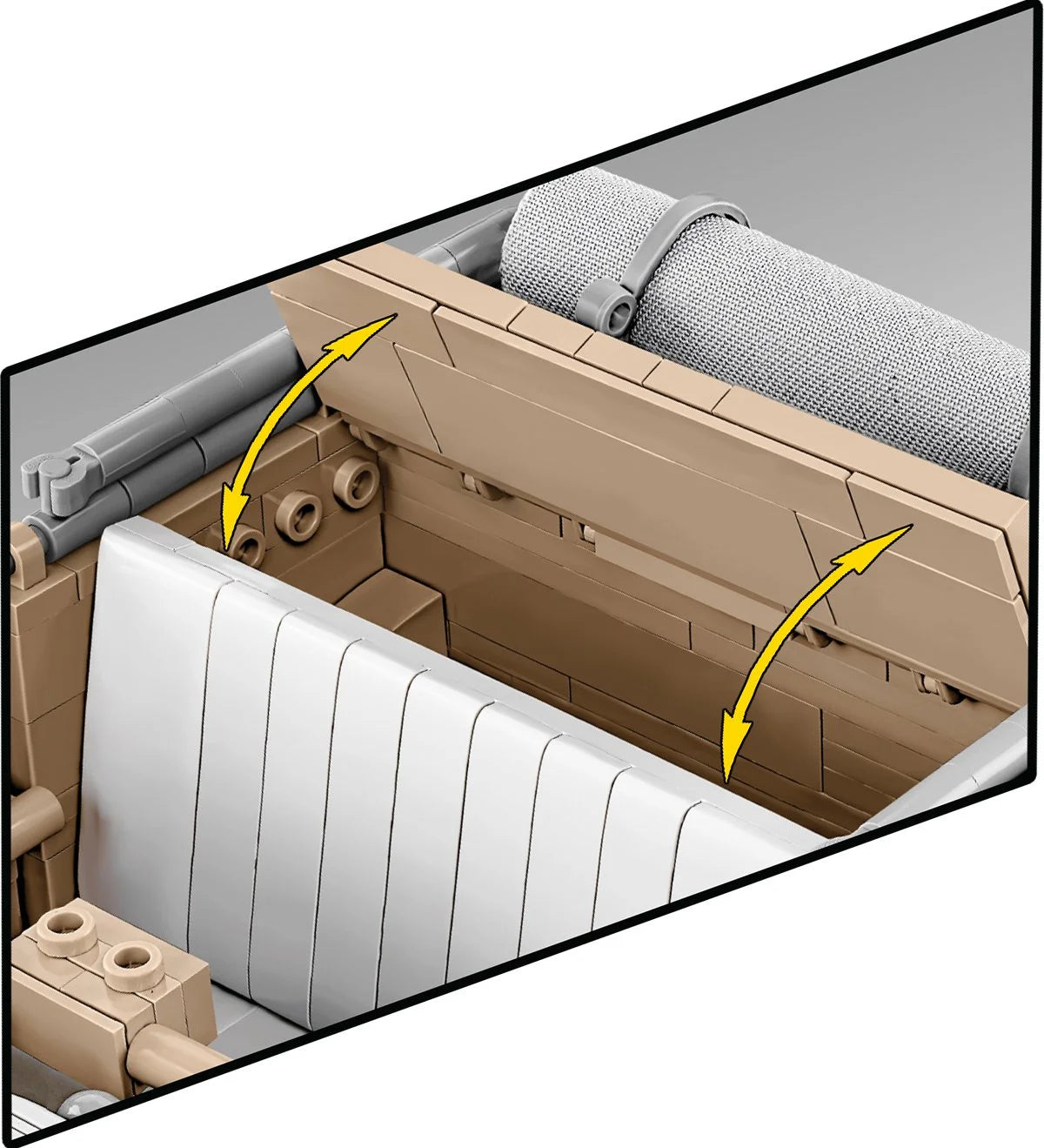 COBI EXECUTIVE EDITION Kübelwagen (PKW TYP 82) Vehículo utilitario (1:12): Set n.° 2802