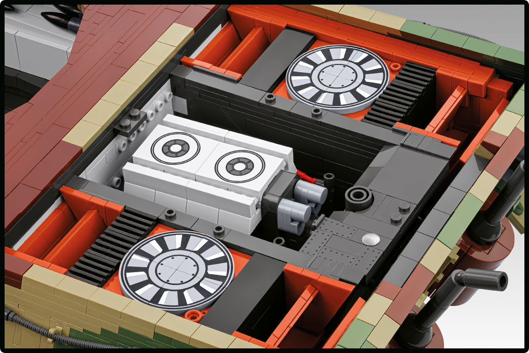 Tanque COBI Tiger II Königstiger escala 1:12: Set #2808
