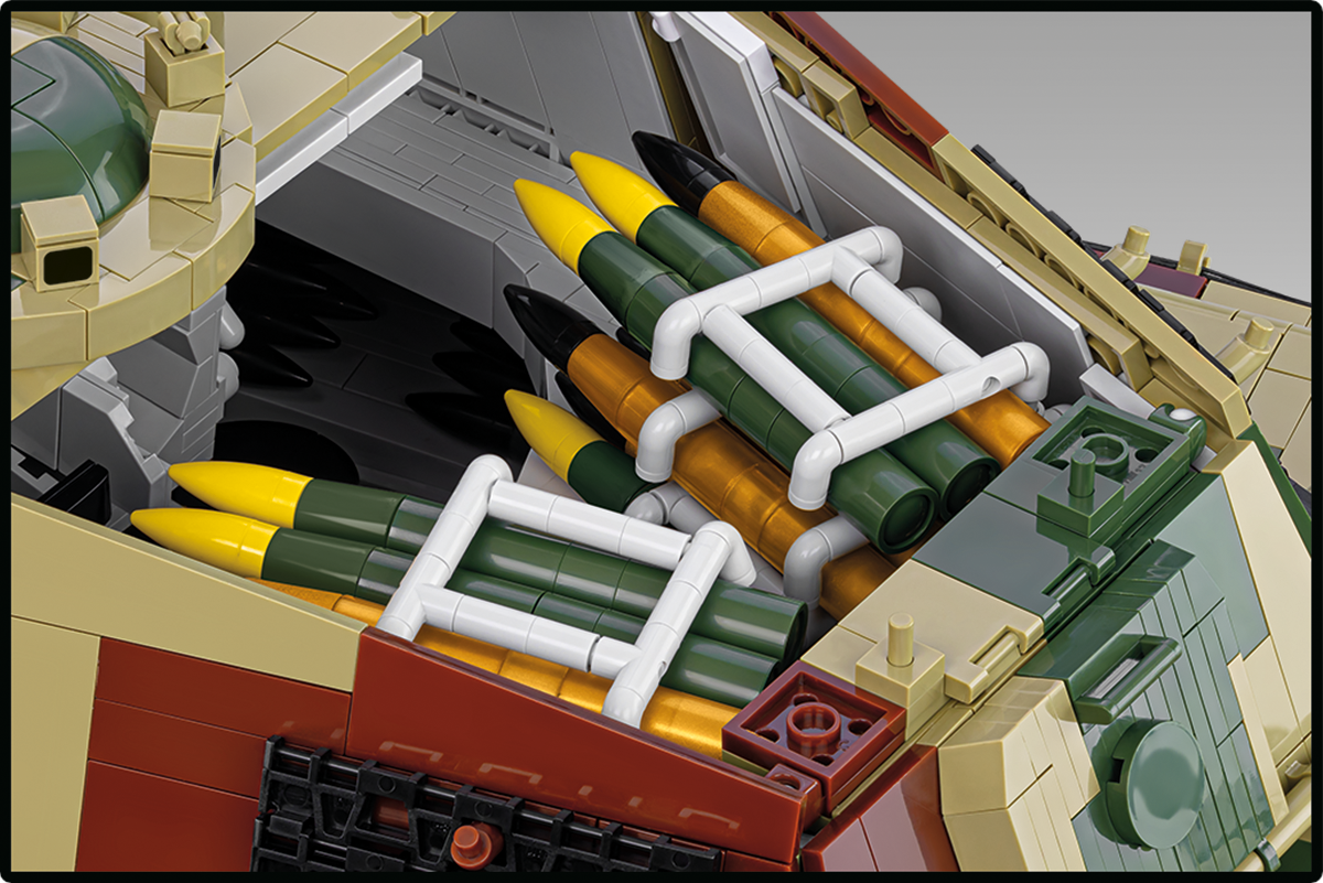 Tanque COBI Tiger II Königstiger escala 1:12: Set #2808