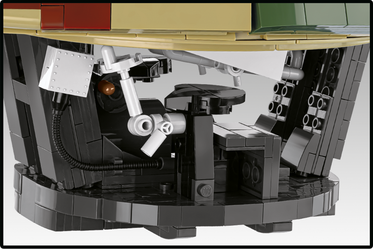 Tanque COBI Tiger II Königstiger escala 1:12: Set #2808