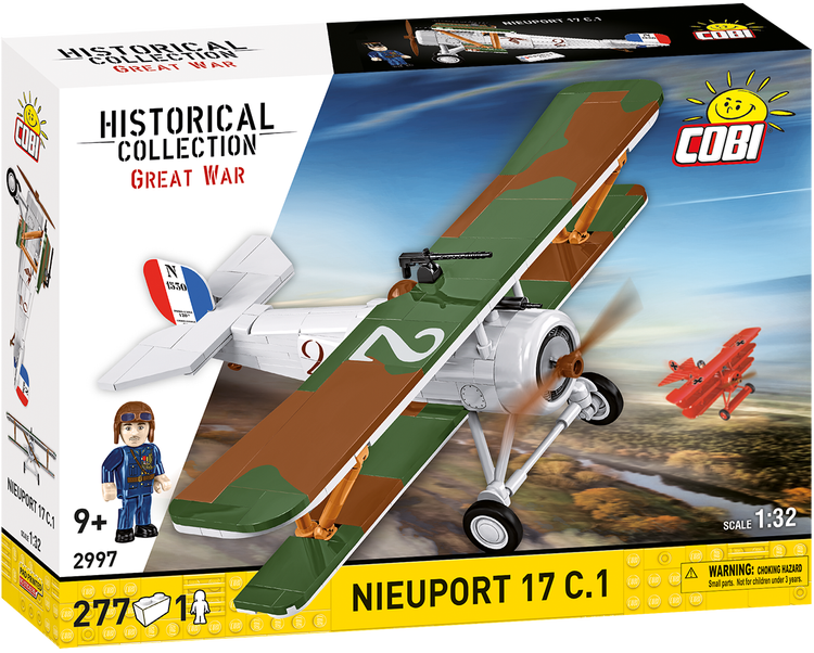 COBI Nieuport 17 C.1 Sesquiplane Fighter : Set #2997 – COBI