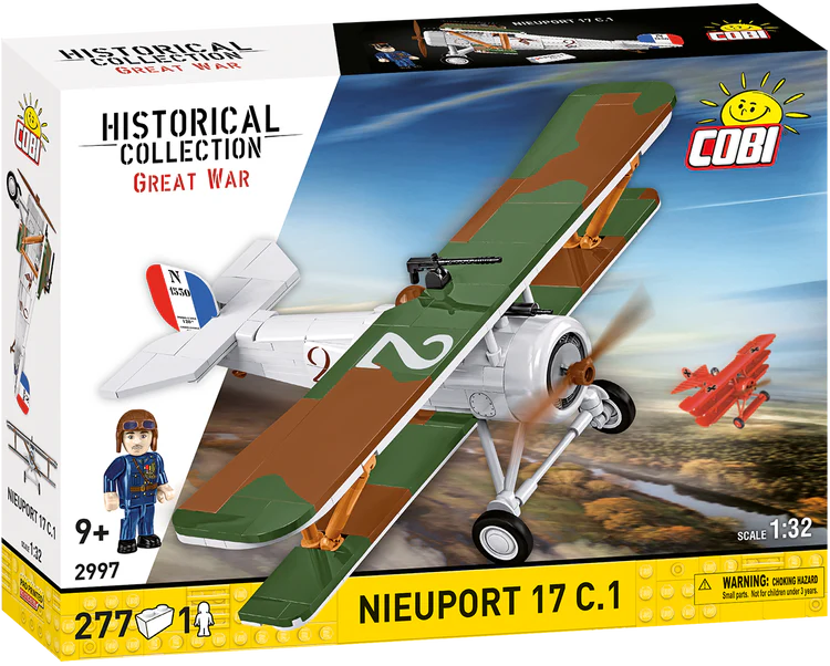 Caccia sesquiplano COBI Nieuport 17 C.1: Set #2997