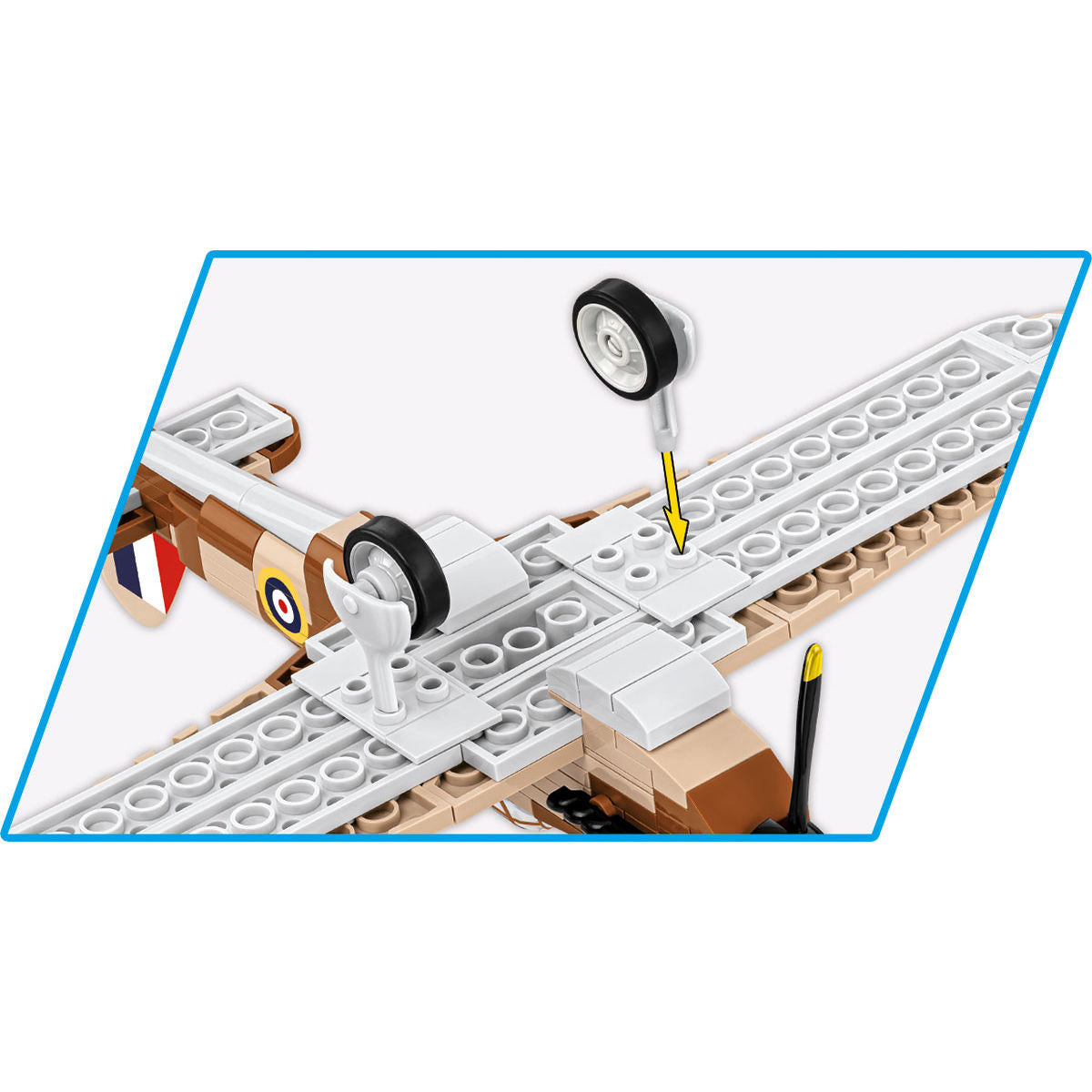 Caza COBI Hawker Hurricane MK. I escala 1:48: Set n.° 5866