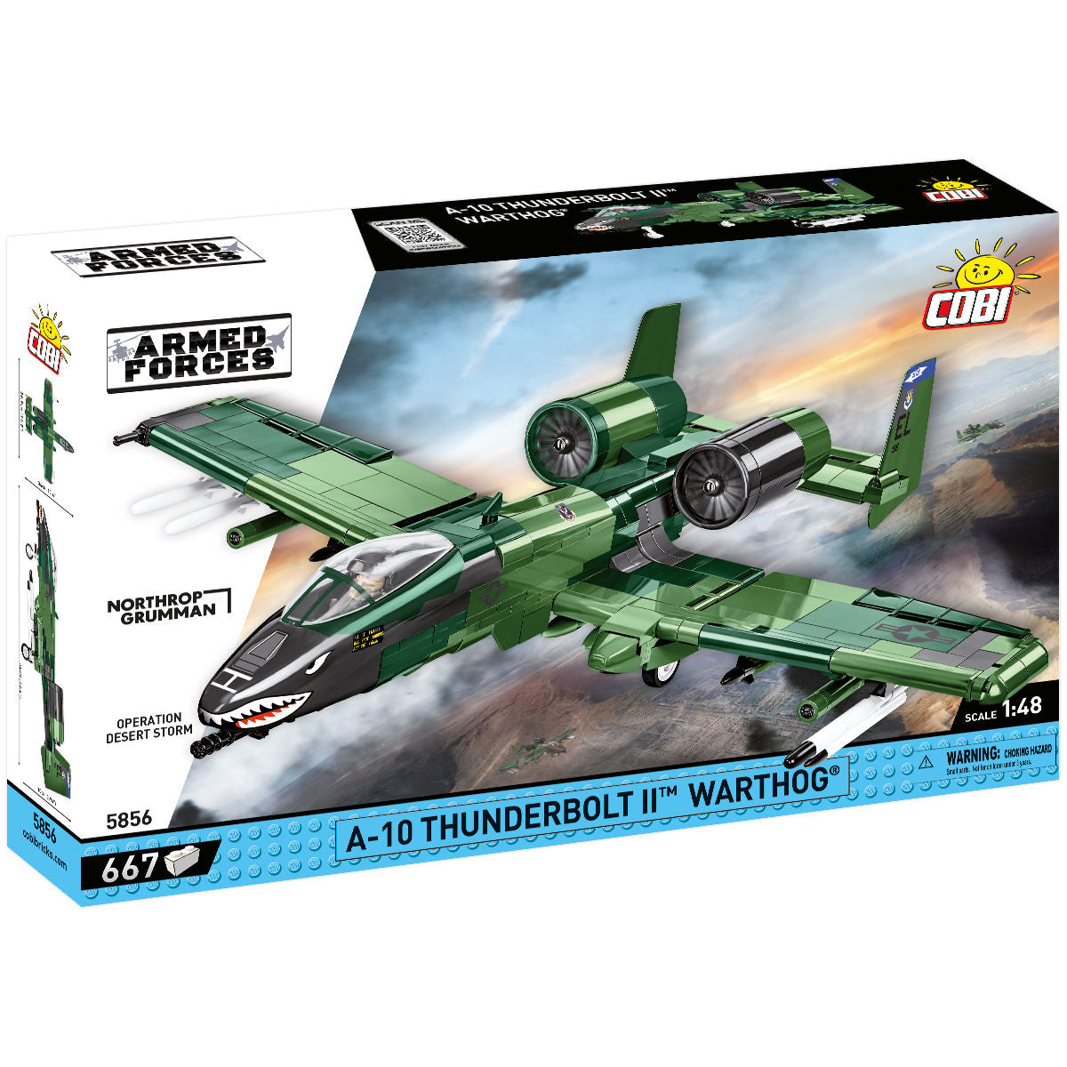 COBI A-10 Thunderbolt II Warthog Attack Aircraft : Set #5856