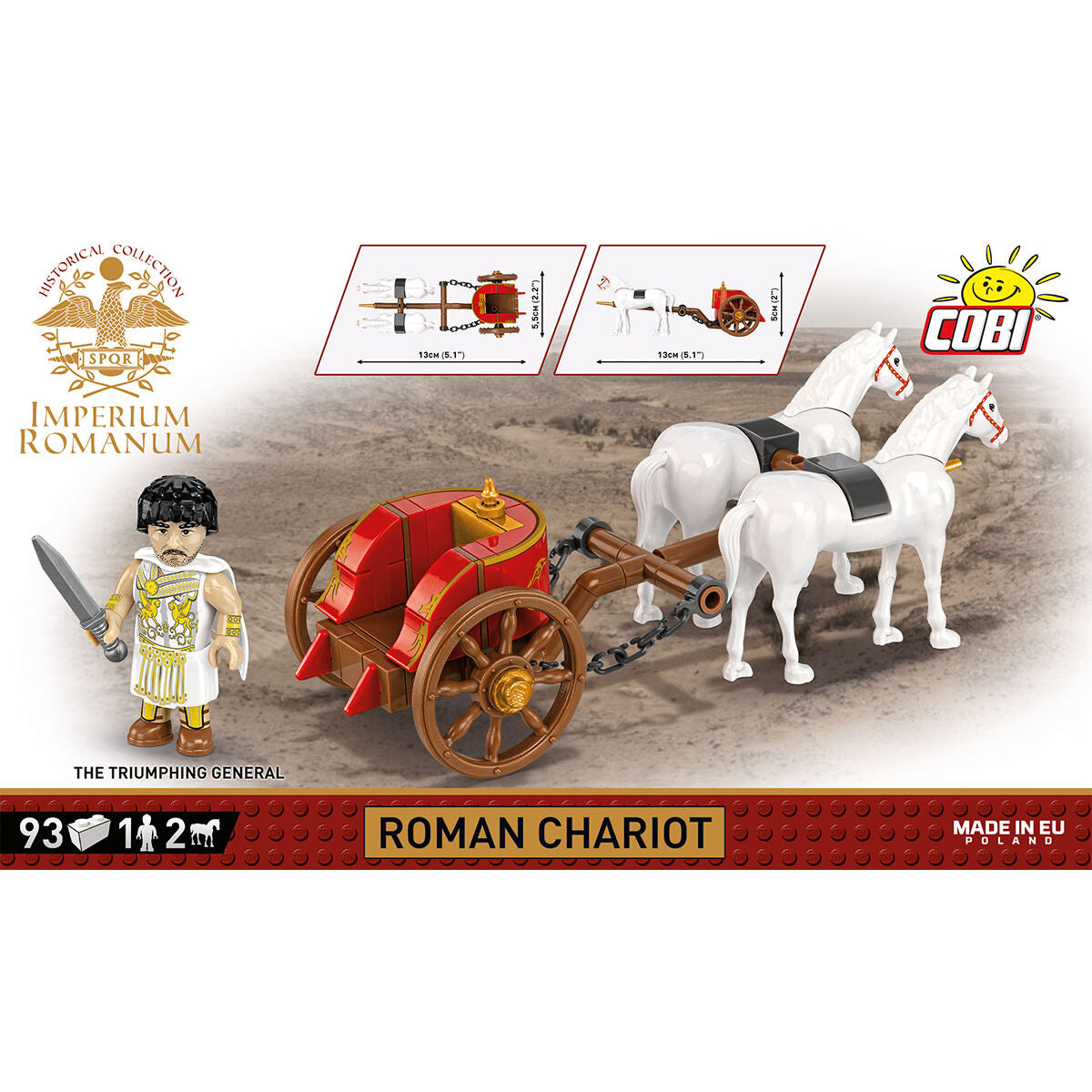 COBI IMPERIUM ROMANUM Carro Romano: Set #20069