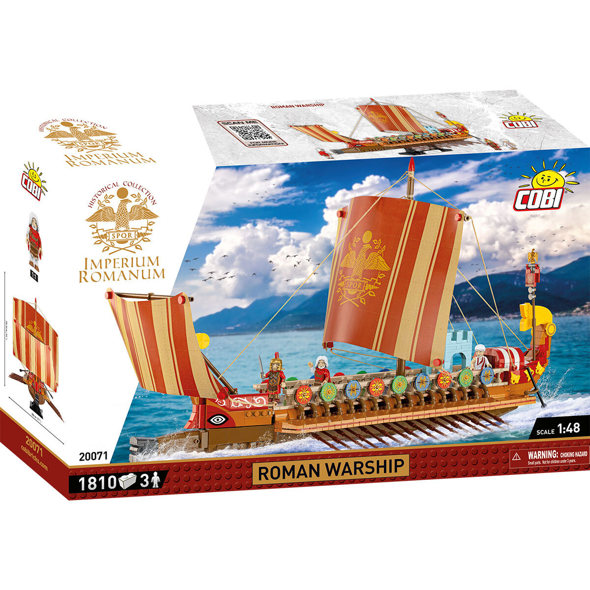 COBI IMPERIUM ROMANUM Roman Warship: Set #20071 – COBI Official Store
