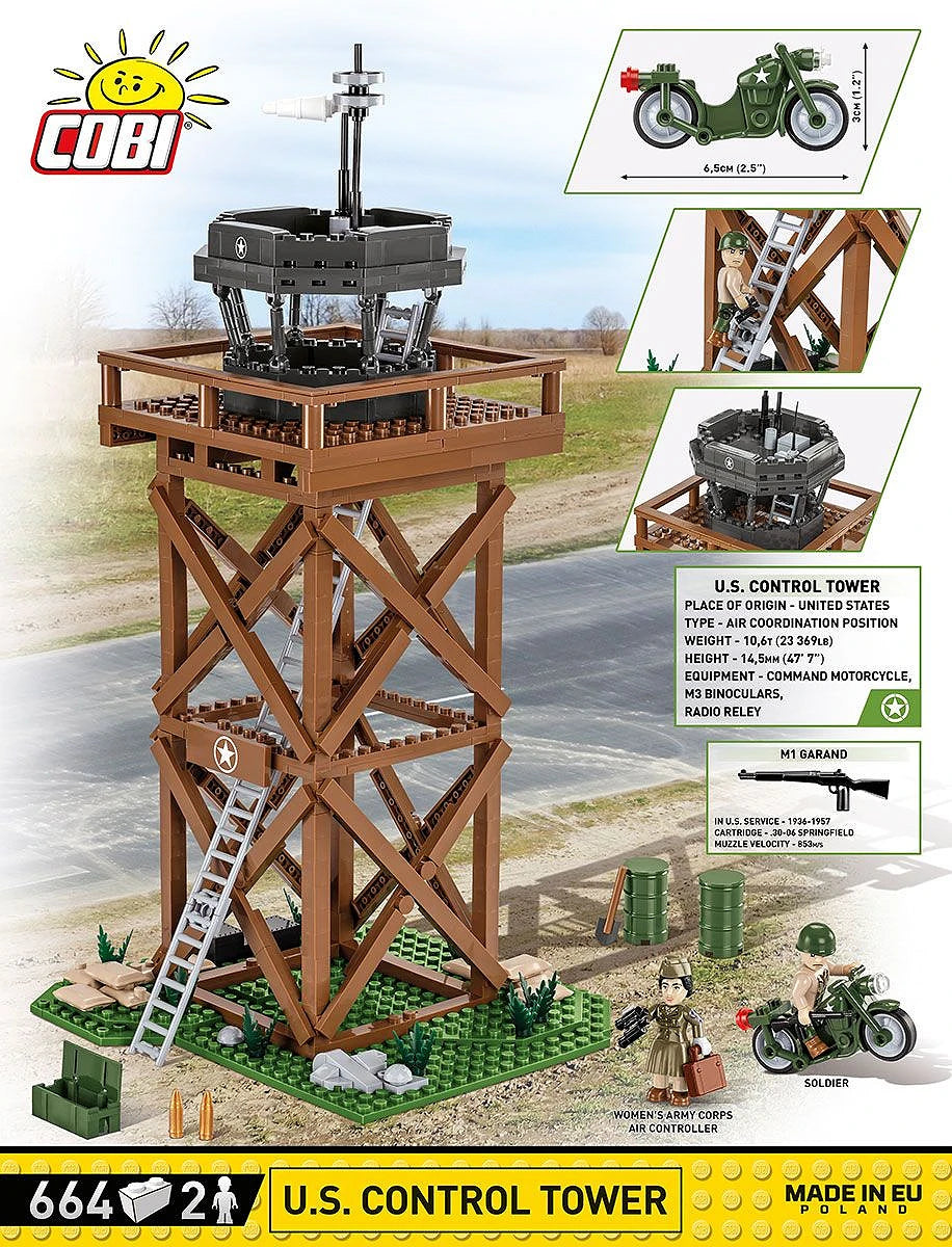 COBI U.S. Control Tower : Set #3125