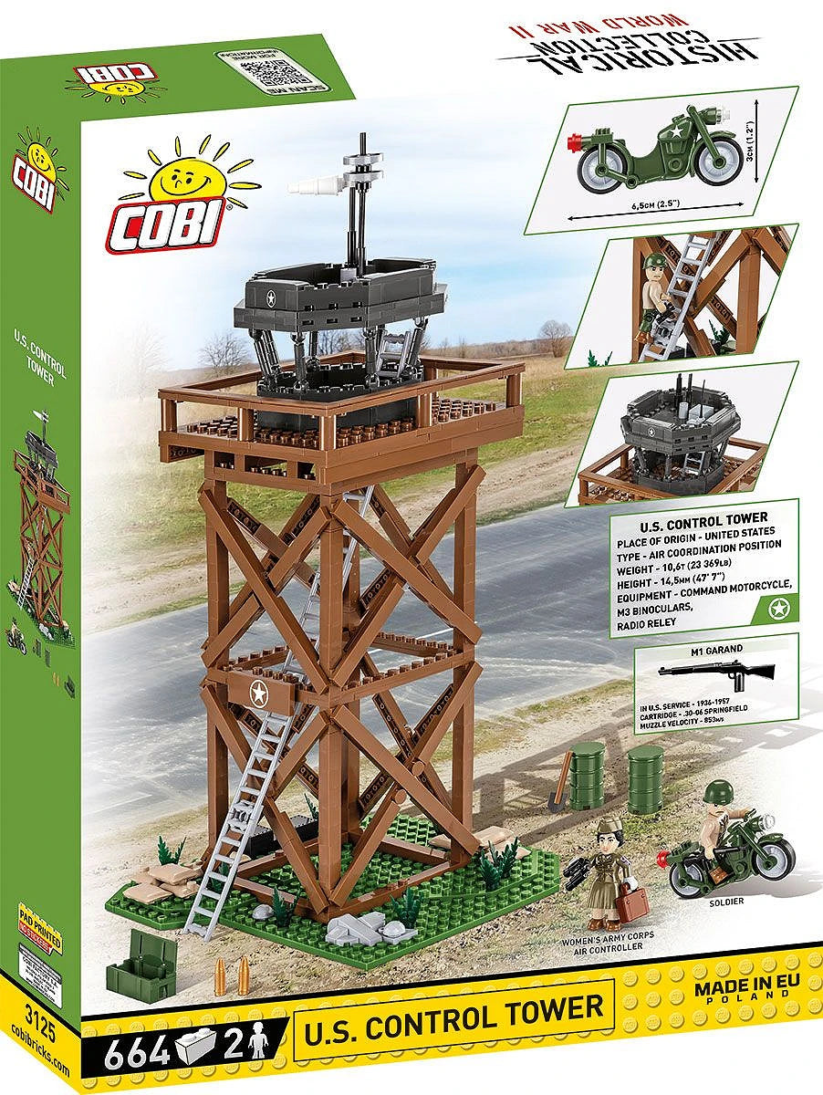 COBI U.S. Control Tower : Set #3125