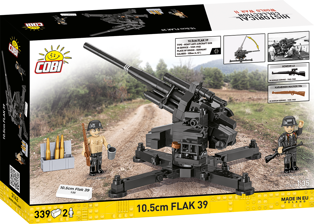 COBI 10.5cm FLAK 39 Artillery : Set #3142
