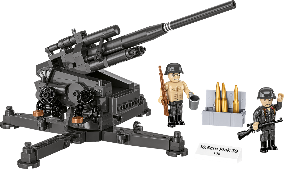 COBI 10.5cm FLAK 39 Artillery : Set #3142