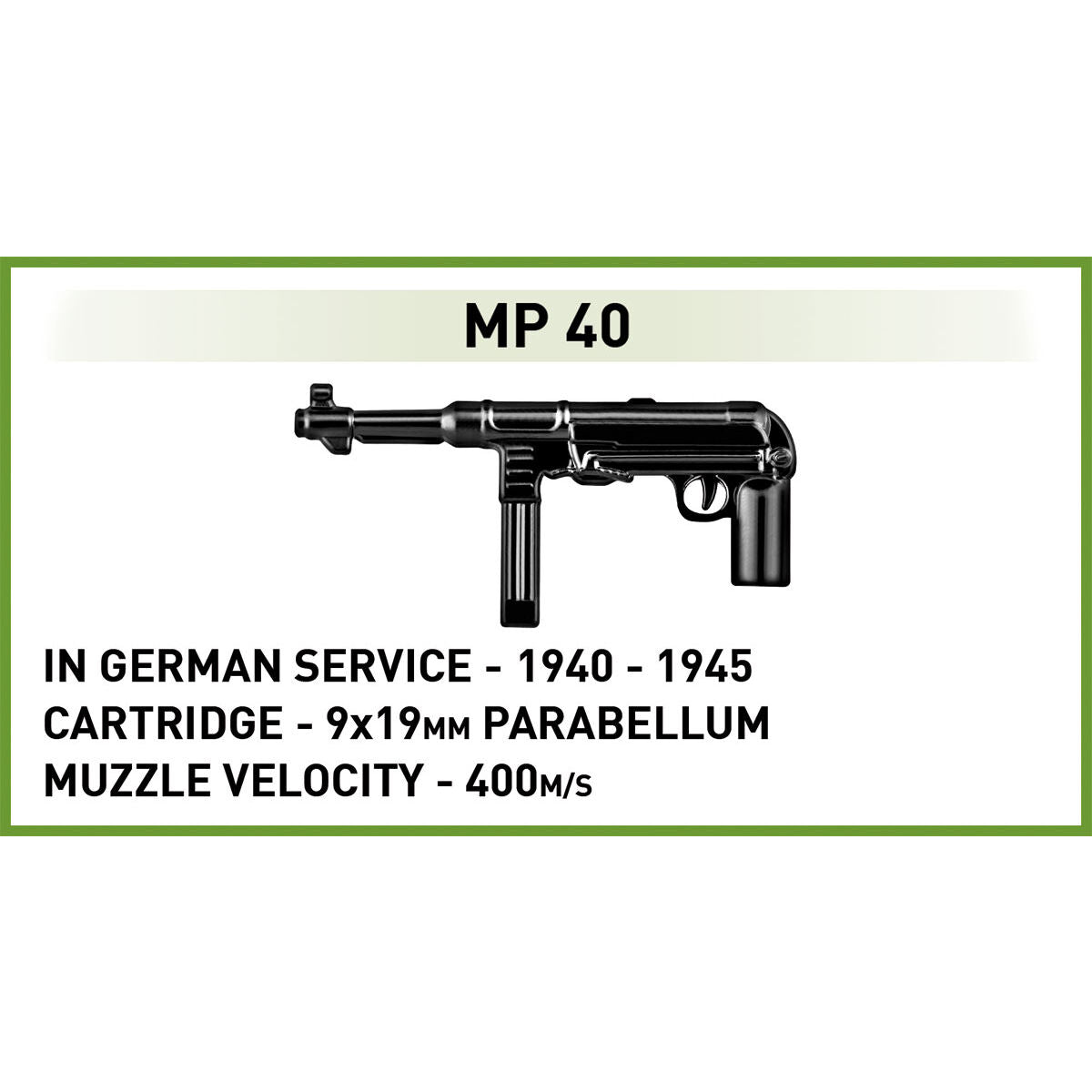 Búnker alemán COBI Regelbau 667: Set #3136