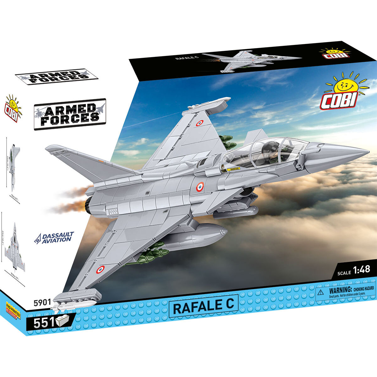 COBI Dassault Rafale C Fighter Jet: Set #5901 – COBI Official Store